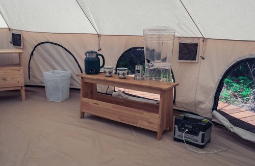 Carson RV Rental | Carson Glamping Escapes in this Wonderful Bell Tent Rental in Washington