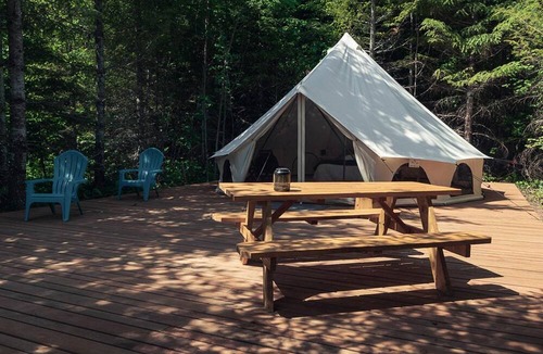 Carson RV Rental | Carson Glamping Escapes in this Wonderful Bell Tent Rental in Washington