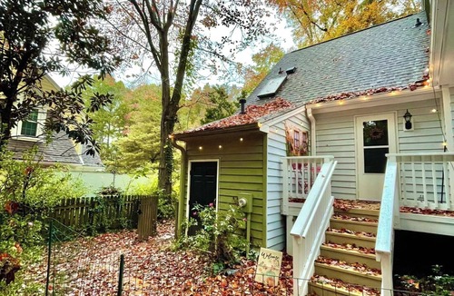 Cary Apartment | Cary Cottage Studio w/Private Fenced Yard - Greenway Access, Quiet Neighborhood
