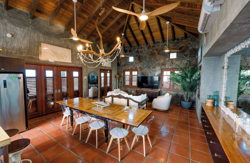 Culebra Pueblo House | Casa 9 — Beachfront Villa with Private Heated Pool & Ocean Views @ Culebra, PR