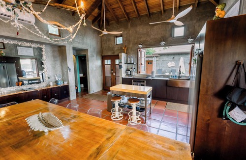 Culebra Pueblo House | Casa 9 — Beachfront Villa with Private Heated Pool & Ocean Views @ Culebra, PR