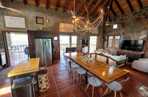 Culebra Pueblo House | Casa 9 — Beachfront Villa with Private Heated Pool & Ocean Views @ Culebra, PR