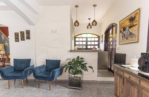 Itanhaem House | Casa Ampla em Itanhaem Com Piscina a 900m da Praia