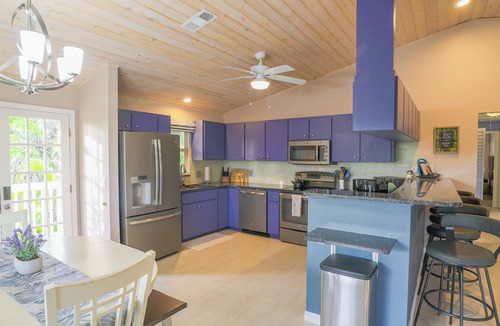 Palm Island House | Casa Azul: Exclusive Palm Island Home with Pool, Hot Tub, Dock, & 7-Mile Beach