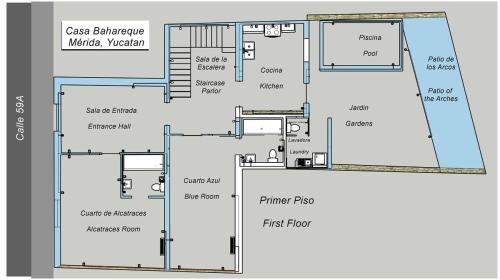 Barrio de Santiago House | Casa Bahareque Merida