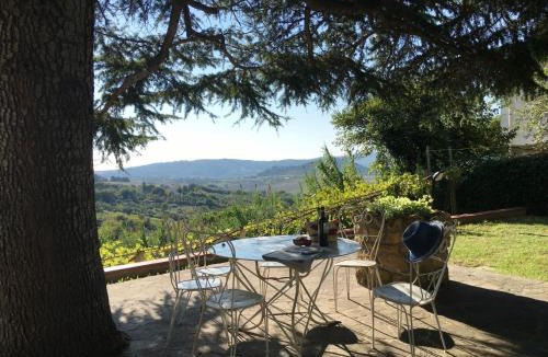 Castellina Marittima Villa | Casa Bianca Villa pool with sea view, fenced garden, barbecue by ToscanaTour