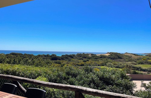 Chia Villa | Casa Bithia, WOW effect, a patio one step away from the sea, dunes and greenery