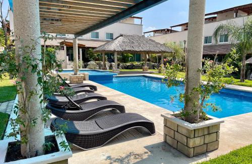 Chiconcuac House | Casa Boho - Heated Pool, Private Grill & Garden - Xochitepec