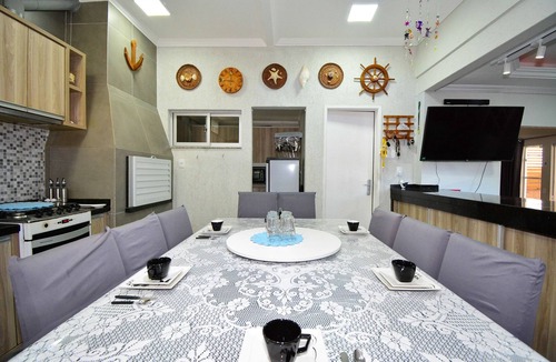 Alto Ribeirao Leste House | Casa com Piscina no Ribeirão da Ilha - SDI013