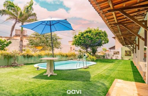 Cotovelo House | Casa com Piscina e Churrasqueira Cotovelo by Qavi