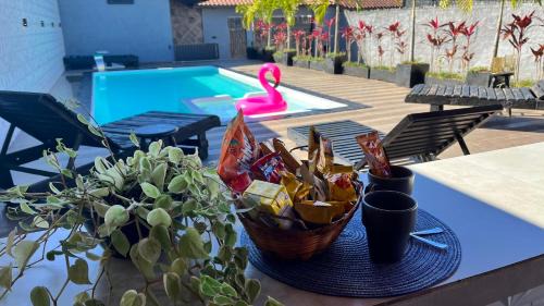 Jardim Rio da Praia House | Casa com Piscina Grande e Hidro