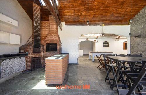 Balneario Santa Eugenia House | Casa em Mongagua com Piscina e Area Gourmet