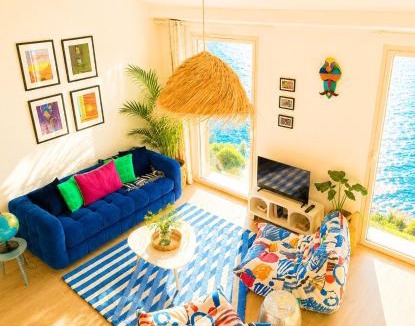Cap d'Ail Apartment | Casa Favelas design Monaco plage