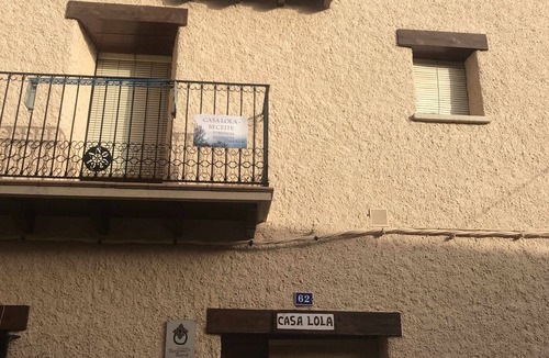 Beceite Apartment | Casa Lola Beceite, terrace, barbecue and chimney