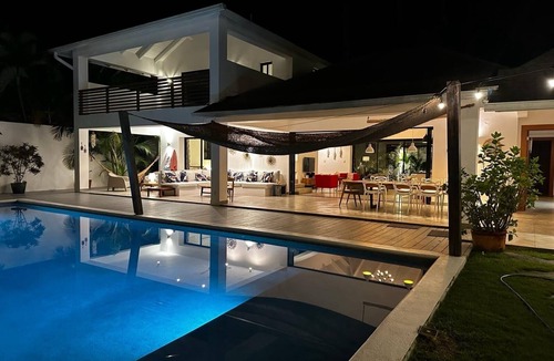 Las Terrenas House | Casa Panama Modern 5 bedroom villa 250m beach-