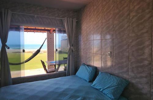 Beberibe House | Casa Pe na Areia com Piscina e Ar em Morro Branco