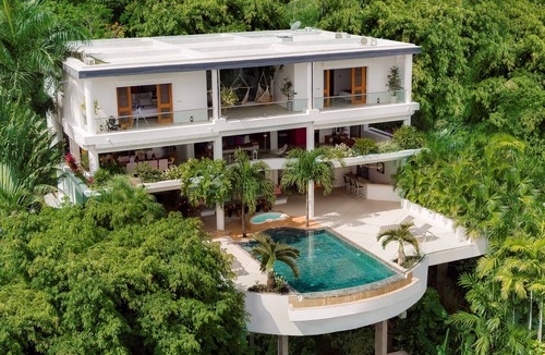 Las Terrenas Villa | Casa Phil, Breathtaking Ocean View Modern, Fully Staffed