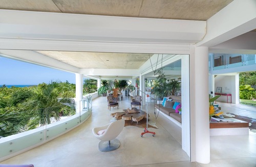 Las Terrenas Villa | Casa Phil, Breathtaking Ocean View Modern, Fully Staffed