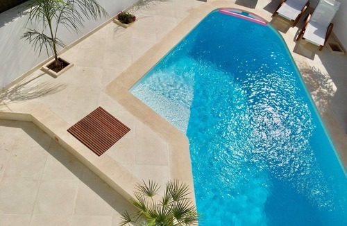 Cala Llombards Villa | Casa Poggibonsi al Mar ⚓️ -pool,sea view,on the beach in 3 minutes,roof terraces