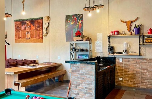 Morumbi House | Casa Rústica com piscina