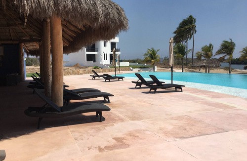 Barra de Navidad House | Casa Roca Blanca Beachfront Gated Community with shared Pool