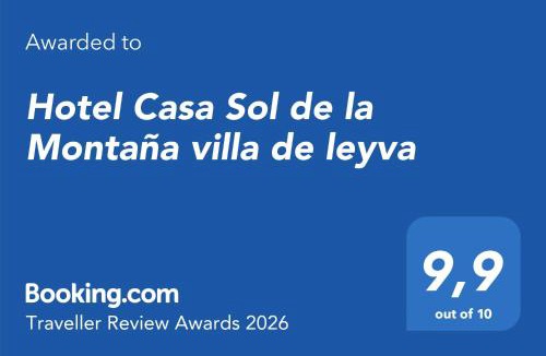 Villa de Leyva Hotel | Casa Sol de la Montaña Villa de leyva