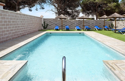 Los Canos de Meca House | Casa Torre de Meca 2 with Shared Pool and Mountain Views