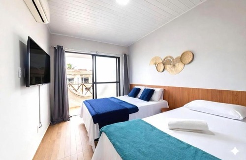 Marechal Deodoro House | Casa06Frances com decoração moderna à 8min de carro da praia do frances com piscina PRIVATIVA, 03 quartos com AR