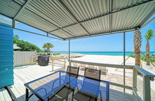 Nokomis Cottage | Casey Key Beachfront Escape: Charming 1BR Cottage