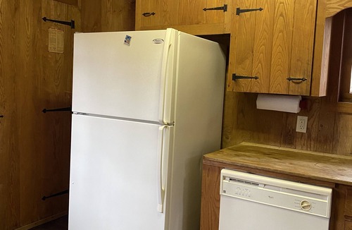 Baldwin House | Casual cozy Baldwin River 3 Bedroom Cabin. Fish on site, ATV, Canoe nearby.
