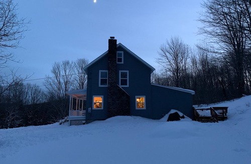 Margaretville House | Catskills Family Oasis - 1920 farmhouse with pond, close to skiing + hiking
