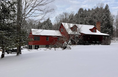 Windham House | Catskills - Windham Villa | 6BR, 4 BA, XL Pool, Hot Tub & Cinema, Gardens