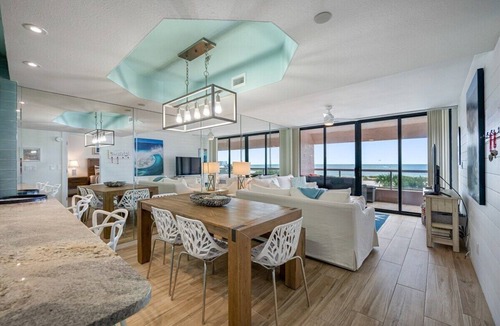 Sand Key Condo | 🌟CBC 2-3C –Beach front/pool/pickleball/gym/sauna/private balcony!