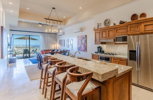 Cabo San Lucas Condo | CCV Quivira-2BRPenthouse w/Rooftop Patio, Ocean Views, Golf - FREE GOLF CART!