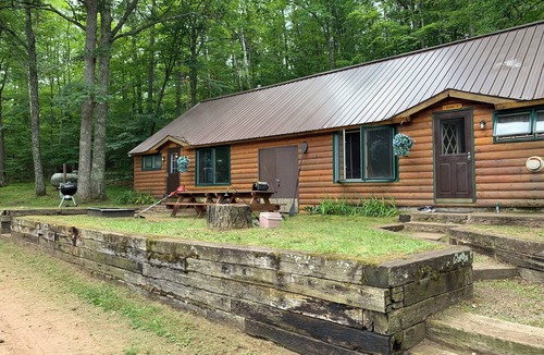 Iron River Cabin | Cedar 1- 2 bedroom cabin on Lake Delta