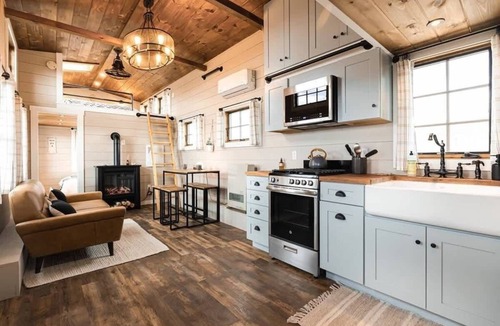 New Gloucester House | Cedar Brook Cabin - a modern tiny house in Maine