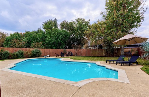 Deer Creek Ranch House | Cedar Park Resort-Style Retreat, Massive Pool & Backyard Fun