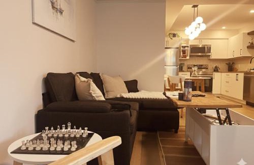 Victoria Apartment | Cedar & Sage Luxury Modern Suite with Full Kitchen