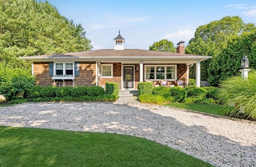 Southold House | Cedar-shake Cottage, Heated pool and Gardens