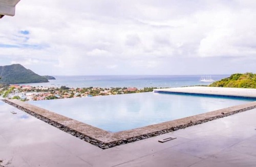 Gros Islet Villa | Celeste Villa quiet with amazing views pool