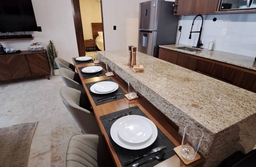 Puerto Morelos Condo | Central 4-bedroom, 3 bath Condo with WiFi, AC in fantastic Puerto Morelos