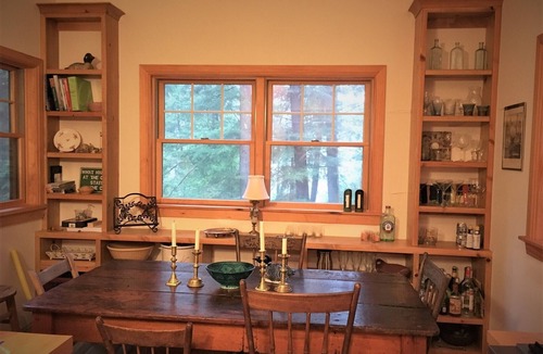 Moriah Center House | Central Adirondack Lakefront Solar Cabin