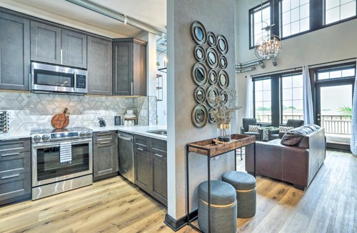 Atlantic Station Area Apartment | Central Atlantic Station Loft Near Mercedes-Benz!