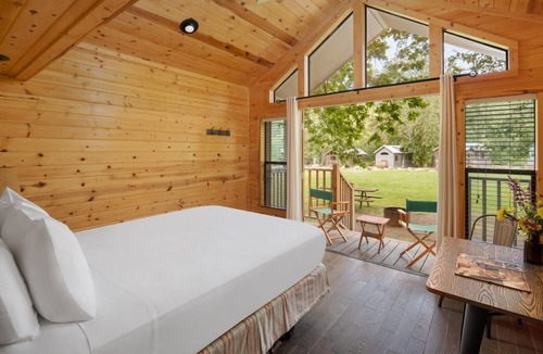 Goleta Cabin | Central Cabin + Queen + Firepit | No Hidden Fees