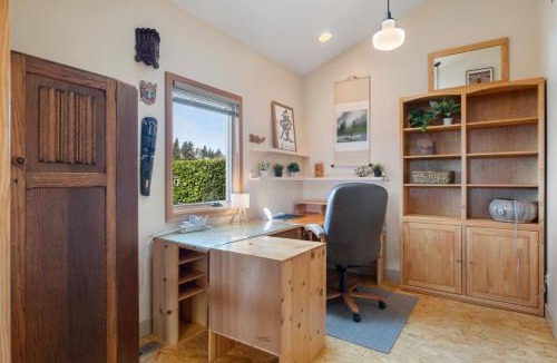 Genesee House | Central Charm with Office & Peaceful Yard