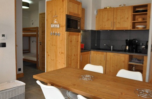 Chatel Apartment | Central Châtel apartment with balcony and pool access