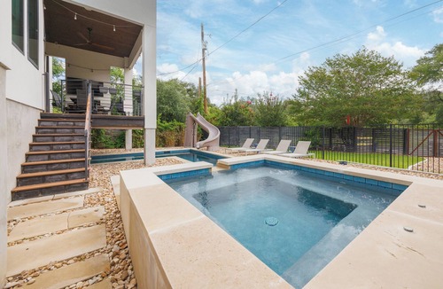 Austin House | central contemporary POOL and SPA being remodeled Feb/Mar