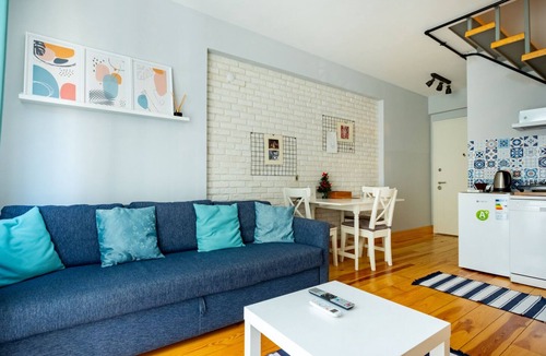 Taksim Apartment | Central Elevator Building - 2 Apartments Combined - 5 Bathrooms - Prime Location