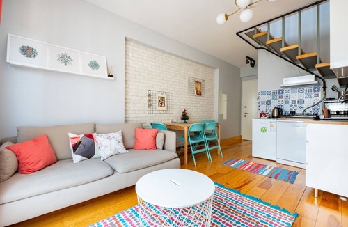 Taksim Apartment | Central Elevator Building - 2 Apartments Combined - 5 Bathrooms - Prime Location