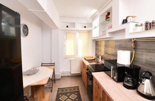 Hateg Apartment | Central Grey Studio Hateg